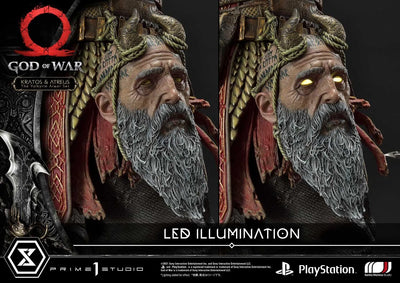 Kratos & Atreus (Deluxe Version) God of War – Prime1Studio – ActionFigure Brasil