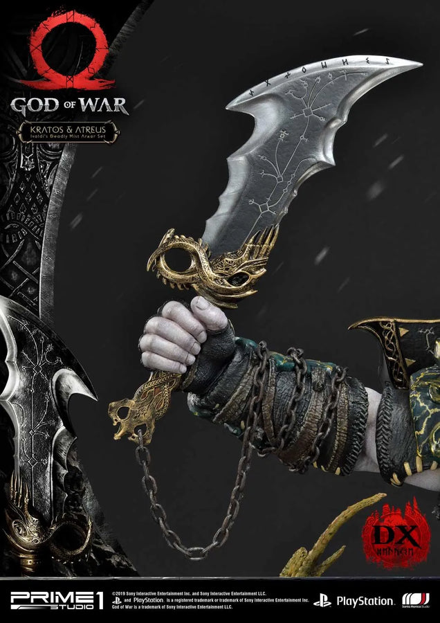 Kratos & Atreus (Deluxe Version) God of War – Prime1Studio – ActionFigure Brasil