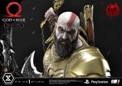 Kratos & Atreus (Deluxe Version) God of War – Prime1Studio – ActionFigure Brasil
