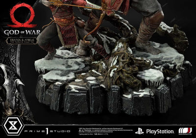 Kratos & Atreus (The Valkyrie Armor Set Edition) God of War – Prime1Studio – ActionFigure Brasil