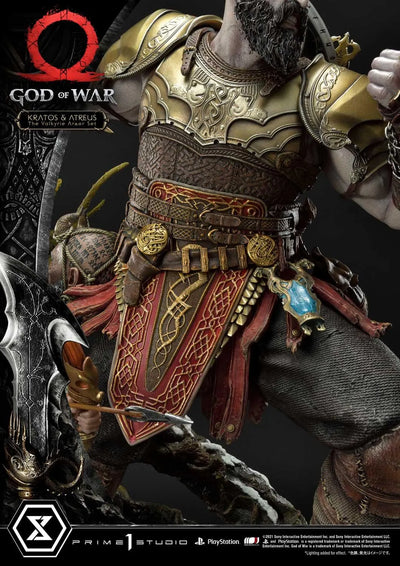Kratos & Atreus (The Valkyrie Armor Set Edition) God of War – Prime1Studio – ActionFigure Brasil
