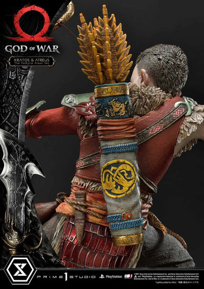 Kratos & Atreus (The Valkyrie Armor Set Edition) God of War – Prime1Studio – ActionFigure Brasil