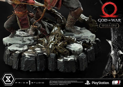 Kratos & Atreus (The Valkyrie Armor Set Edition) God of War – Prime1Studio – ActionFigure Brasil