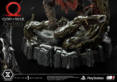 Kratos & Atreus (The Valkyrie Armor Set Edition) God of War – Prime1Studio – ActionFigure Brasil