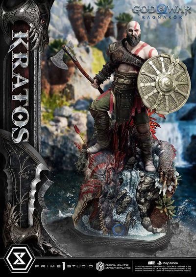 Kratos (Regular Version) God of War: Ragnarok – Prime1Studio – ActionFigure Brasil