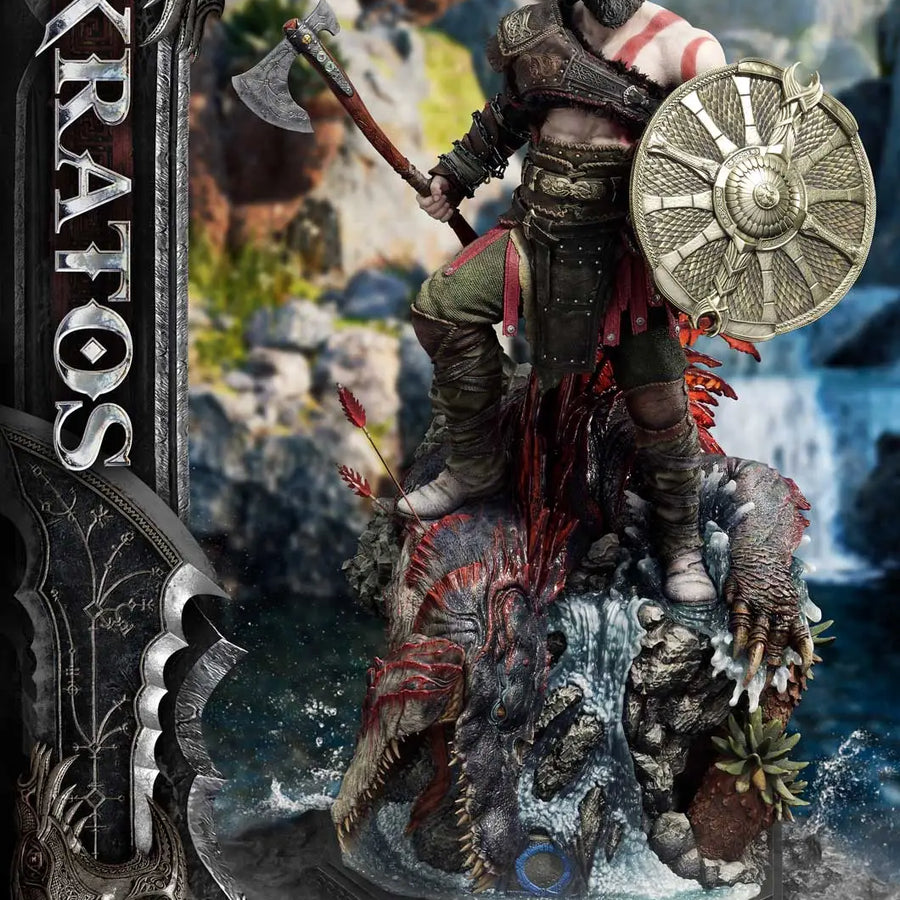 Kratos (Regular Version) God of War: Ragnarok – Prime1Studio – ActionFigure Brasil
