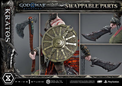 Kratos (Regular Version) God of War: Ragnarok – Prime1Studio – ActionFigure Brasil