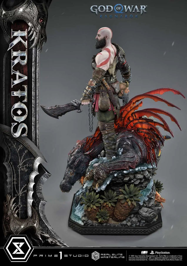 Kratos (Regular Version) God of War: Ragnarok – Prime1Studio – ActionFigure Brasil