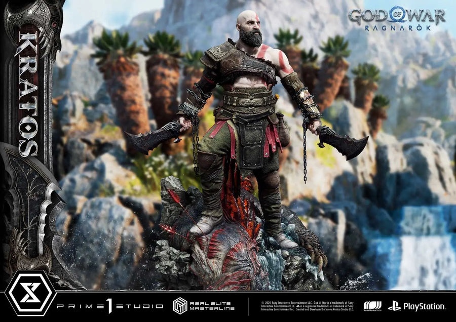 Kratos (Regular Version) God of War: Ragnarok – Prime1Studio – ActionFigure Brasil