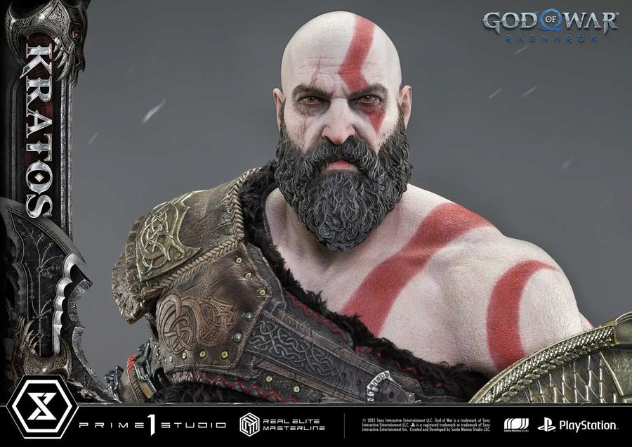 Kratos (Regular Version) God of War: Ragnarok – Prime1Studio – ActionFigure Brasil