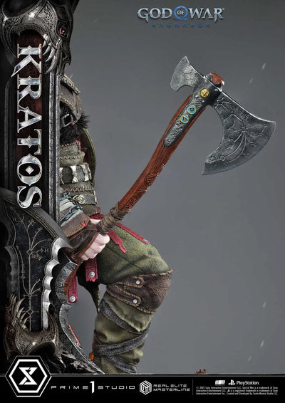 Kratos (Regular Version) God of War: Ragnarok – Prime1Studio – ActionFigure Brasil