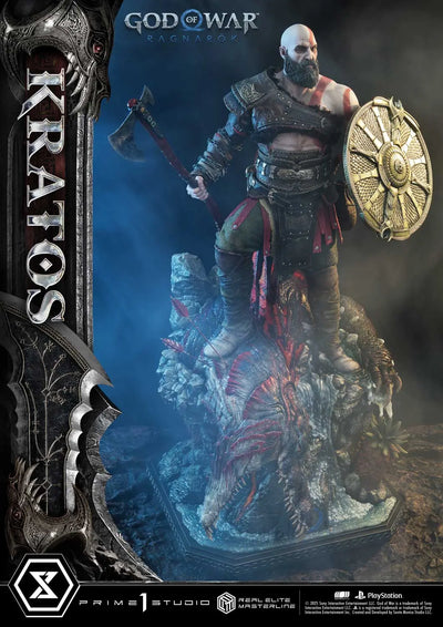 Kratos (Regular Version) God of War: Ragnarok – Prime1Studio – ActionFigure Brasil