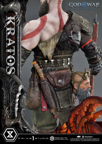 Kratos (Regular Version) God of War: Ragnarok – Prime1Studio – ActionFigure Brasil