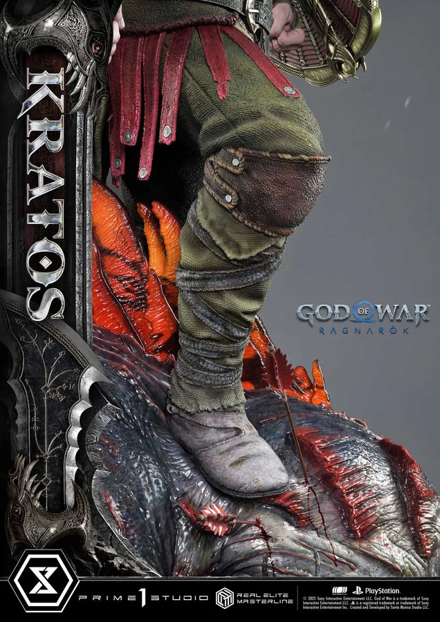 Kratos (Regular Version) God of War: Ragnarok – Prime1Studio – ActionFigure Brasil