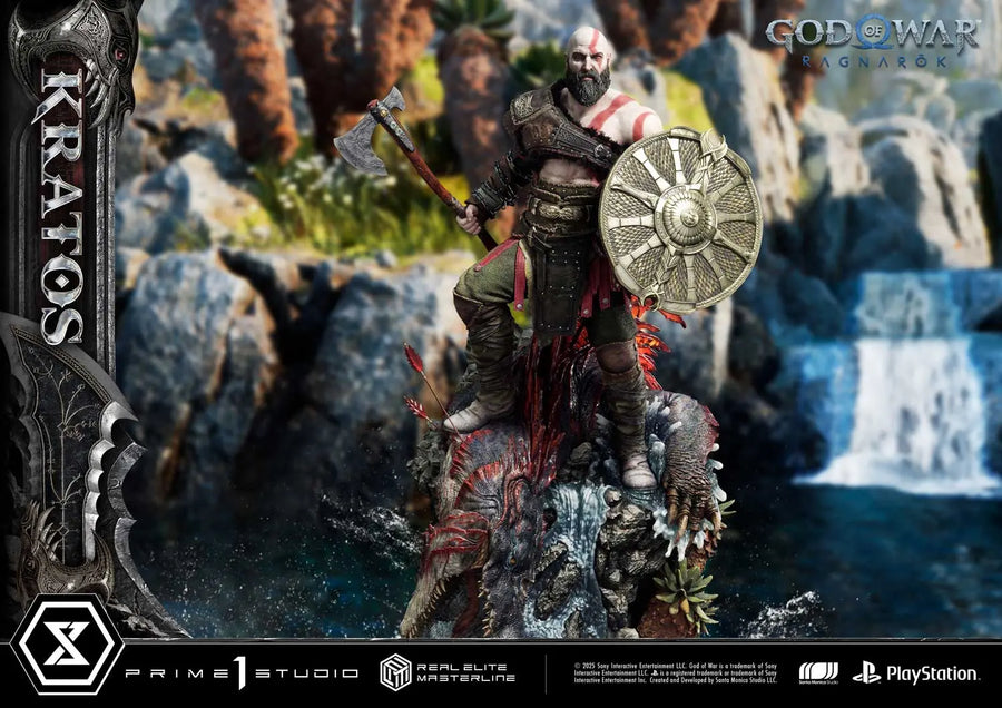 Kratos (Regular Version) God of War: Ragnarok – Prime1Studio – ActionFigure Brasil