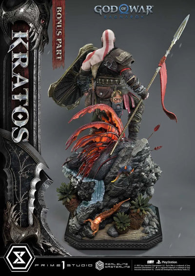 Kratos (Ultimate Bonus Version) God of War: Ragnarok – Prime1Studio – ActionFigure Brasil