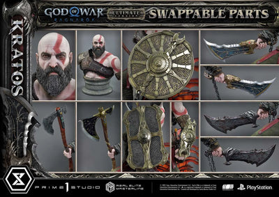 Kratos (Ultimate Bonus Version) God of War: Ragnarok – Prime1Studio – ActionFigure Brasil