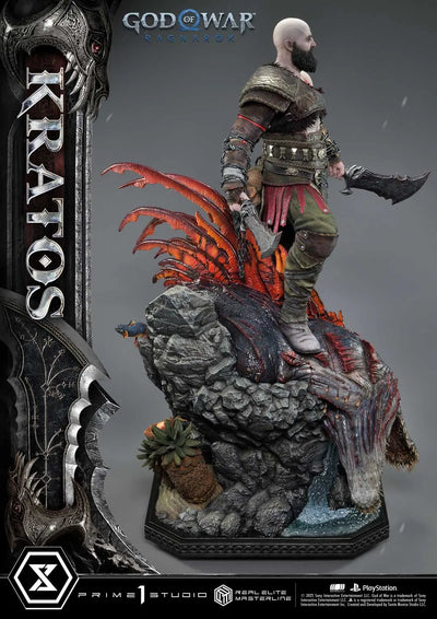 Kratos (Ultimate Bonus Version) God of War: Ragnarok – Prime1Studio – ActionFigure Brasil