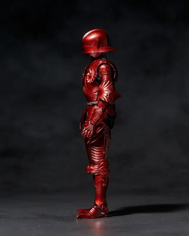 KT Project KT-EX07 - Revoltech - 15th Century Gothic Field Armor - Red (Kaiyodo)ㅤ – Kaiyodo – ActionFigure Brasil