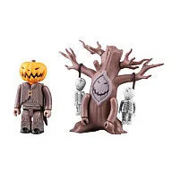 Kubrick No.281 THE NIGHTMARE BEFORE CHRISTMAS Pumpkin Jack & Hanging Treeㅤ – Gantaku – ActionFigureBrasil