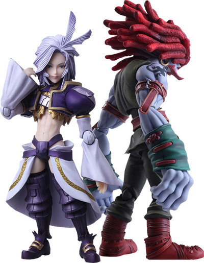 Kuja & Amarant Coral – Square Enix – ActionFigure Brasil — iluminação de estúdio