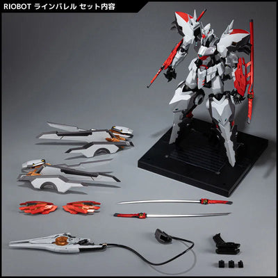 Kurogane no Linebarrels - Linebarrel - RIOBOT (Sentinel)ㅤ – Sentinel – ActionFigureBrasil — com base expositora