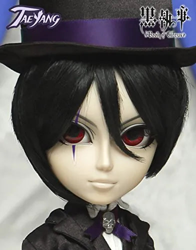 Kuroshitsuji ~Book of Circus~ - Sebastian Michaelis - Pullip (Line) - TaeYang T-250 - 1/6 - Black Ver.  (Groove)ㅤ – Groove – ActionFigureBrasil — com base expositora