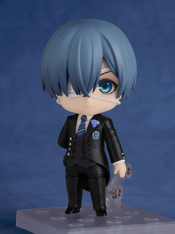 Kuroshitsuji ~Kishuku Gakkou-hen~ - Ciel Phantomhive - Nendoroid #2710 - Sapphire Owl Ver. (Good Smile Company, Orange Rouge)ㅤ – Orange Rouge – ActionFigureBrasil