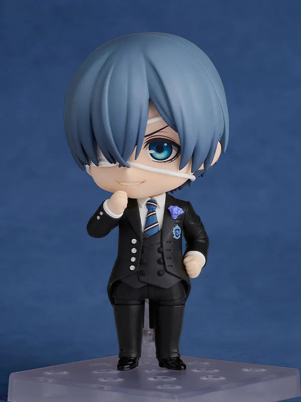 Kuroshitsuji ~Kishuku Gakkou-hen~ - Ciel Phantomhive - Nendoroid #2710 - Sapphire Owl Ver. (Good Smile Company, Orange Rouge)ㅤ – Orange Rouge – ActionFigureBrasil