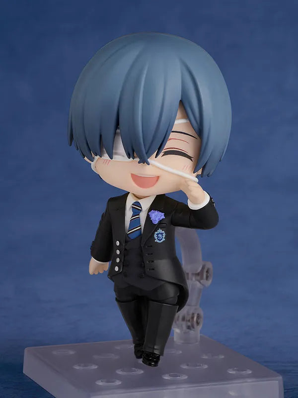 Kuroshitsuji ~Kishuku Gakkou-hen~ - Ciel Phantomhive - Nendoroid #2710 - Sapphire Owl Ver. (Good Smile Company, Orange Rouge)ㅤ – Orange Rouge as ManufacturerGood Smile Company as Producer – ActionFigure Brasil
