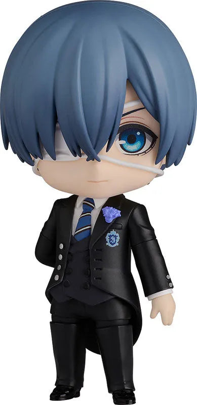 Kuroshitsuji ~Kishuku Gakkou-hen~ - Ciel Phantomhive - Nendoroid #2710 - Sapphire Owl Ver. (Good Smile Company, Orange Rouge)ㅤ – Orange Rouge as ManufacturerGood Smile Company as Producer – ActionFigure Brasil