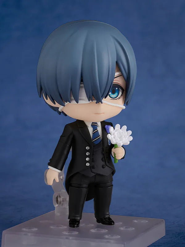 Kuroshitsuji ~Kishuku Gakkou-hen~ - Ciel Phantomhive - Nendoroid #2710 - Sapphire Owl Ver. (Good Smile Company, Orange Rouge)ㅤ – Orange Rouge – ActionFigureBrasil