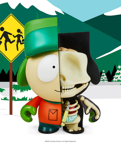 Kyle Anatomy – Kidrobot – ActionFigure Brasil — ângulo diferente
