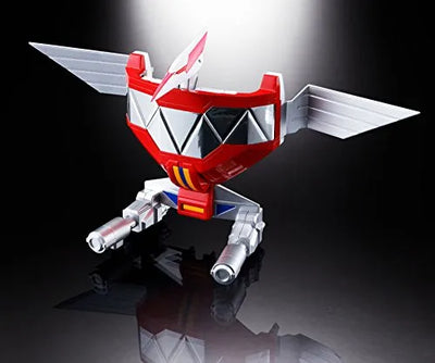 Kyouryuu Sentai Zyuranger - Daizyujin - Shugojuu Pteranodon - Shugojuu SaberTiger - Shugojuu Triceratops - Shugojuu Tyrannosaurus - Shugojuu ZyuMammoth - Soul of Chogokin GX-72 (Bandai)ㅤ – Bandai – ActionFigureBrasil — ambientada