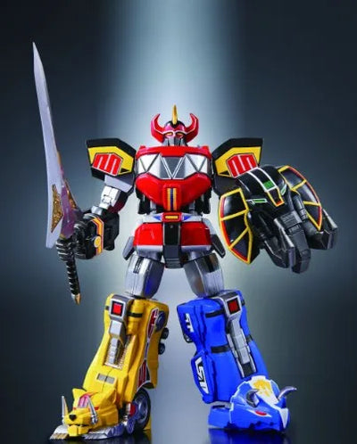 Kyouryuu Sentai Zyuranger - Daizyujin - Super Robot Chogokin (Bandai)ㅤ – Bandai – ActionFigure Brasil — com base expositora