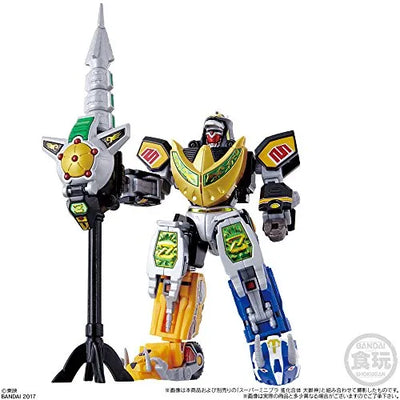Kyouryuu Sentai Zyuranger - Dragon Caesar - Bandai Shokugan - Candy Toy - Super Mini-Pla (Bandai)ㅤ – Bandai As Manufacturer – ActionFigure Brasil — close
