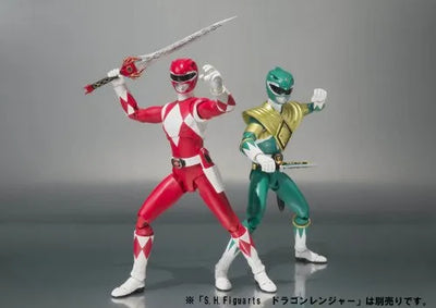 Kyouryuu Sentai Zyuranger - Mighty Morphin Power Rangers - Red Ranger - Tyrannoranger - S.H.Figuarts (Bandai)ㅤ – Bandai – ActionFigure Brasil — iluminação de estúdio