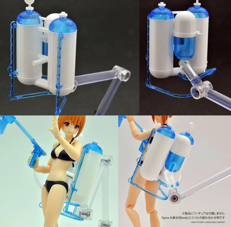 [LA081] Water Gun D 1/12 Plastic Modelㅤ – Tomytec – ActionFigureBrasil