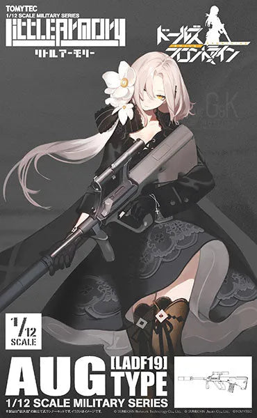 [LADF19] Girls' Frontline AUG Type 1/12 Plastic Modelㅤ – Tomytec – ActionFigureBrasil