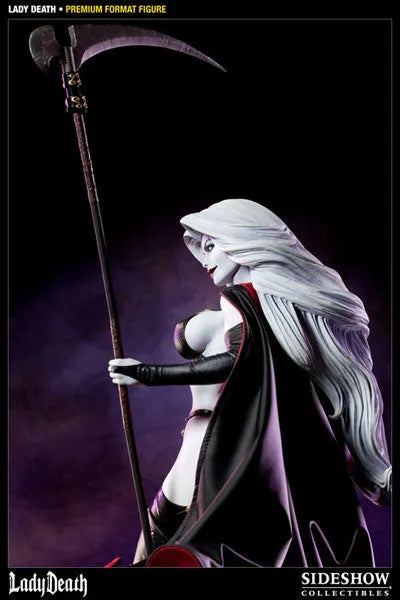 Lady Death 1/4 Scale Premium Figure - Lady Deathㅤ – Sideshow Collectibles – ActionFigure Brasil
