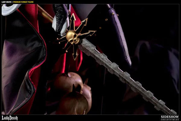 Lady Death 1/4 Scale Premium Figure - Lady Deathㅤ – Sideshow Collectibles – ActionFigure Brasil
