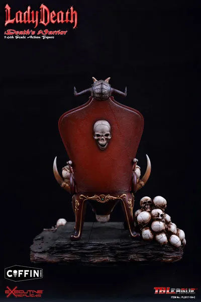 Lady Death - Lady Death Death's Warrior ver.2 Base & Throne 1/6 Accessoryㅤ – Executive Replicas – ActionFigure Brasil