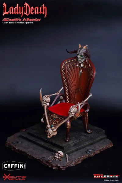 Lady Death - Lady Death Death's Warrior ver.2 Base & Throne 1/6 Accessoryㅤ – Executive Replicas – ActionFigure Brasil