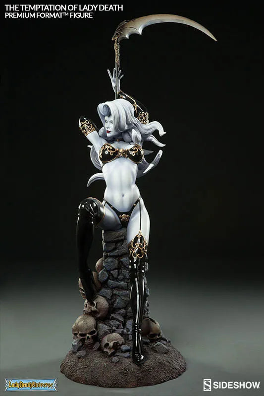 Lady Death - Premium Format Figure: Lady Death (Temptation Ver.)ㅤ – Sideshow Collectibles – ActionFigure Brasil