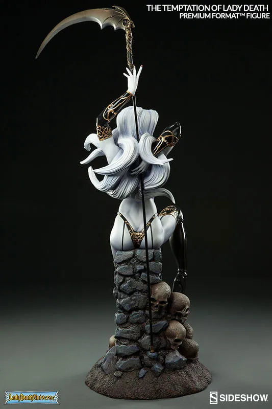 Lady Death - Premium Format Figure: Lady Death (Temptation Ver.)ㅤ – Sideshow Collectibles – ActionFigure Brasil