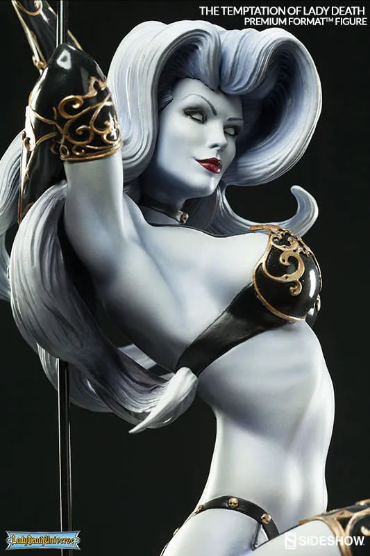 Lady Death - Premium Format Figure: Lady Death (Temptation Ver.)ㅤ – Sideshow Collectibles – ActionFigure Brasil