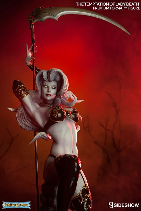 Lady Death - Premium Format Figure: Lady Death (Temptation Ver.)ㅤ – Sideshow Collectibles – ActionFigure Brasil