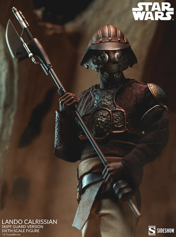 Lando Calrissian (Skiff Guard Version) – Sideshow Collectibles – ActionFigure Brasil
