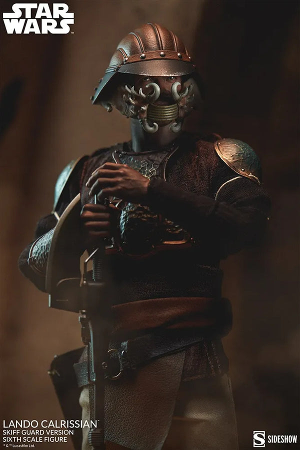 Lando Calrissian (Skiff Guard Version) – Sideshow Collectibles – ActionFigure Brasil