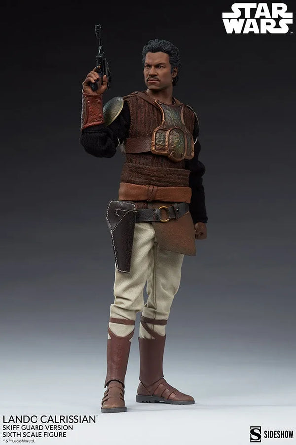 Lando Calrissian (Skiff Guard Version) – Sideshow Collectibles – ActionFigure Brasil